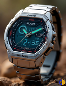 WS1-2K1100 R-1ADR Bluetooth Chrono Silver Black Magic.