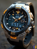 CWS-202114 R-1ADR Bluetooth Chronograph Analog-Digital.
