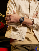 CWS-21100-2ADR Analog-Digital Honda Blue Dial Men's Watch