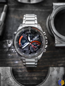 CWS-9210DB-1ADR Black &amp; Red Analog-Digital.